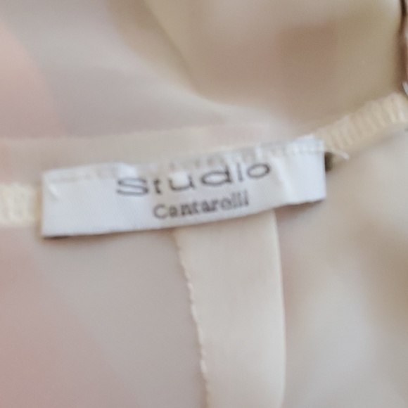 Studio by Cantarelli Spaghetti strap sun dress with  liner Sz 6 (Italian Sz 42) - Picture 4 of 9